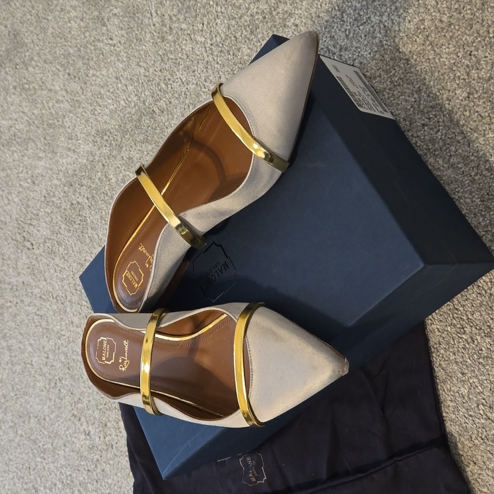 Malone Soulier Maureen mettalic flats